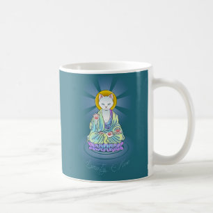 Serenitymeow-buddhistische Katzen-Tasse Kaffeetasse