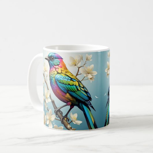 " SERENITY'S PERCH " KAFFEETASSE (Vorderseite Links)