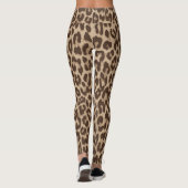 SERESHKI SAMMLUNG Leopard-Leggings Leggings (Rückseite)