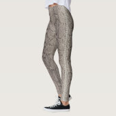SERESHKI SAMMLUNG Pythonschlange-Leggings (hintere Leggings (Links)