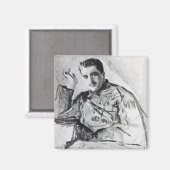 Serge Diaghilev, 1904 Magnet (Vorderseite/Rückseite)