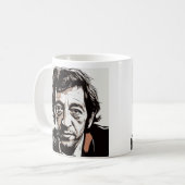Serge Gainsbourg Kaffeetasse (Vorderseite Links)