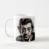 Serge Gainsbourg Kaffeetasse (Links)