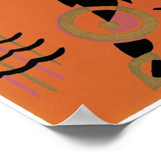 Serge Gladky Jazz Art Poster (Ecke)