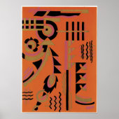 Serge Gladky Jazz Art Poster (Vorne)