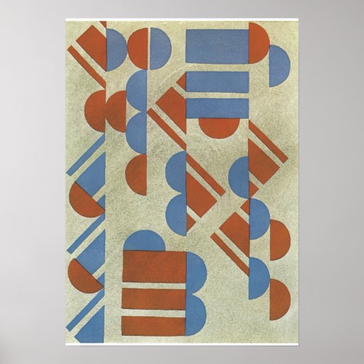 Serge Gladky Jazz Art Poster (Vorne)