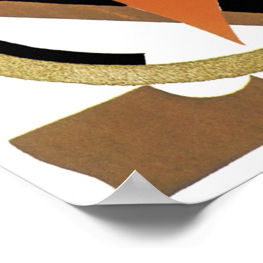 Serge Gladky Jazz Art Poster (Ecke)