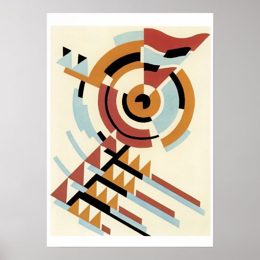 Serge Gladky Jazz Art Poster (Vorne)
