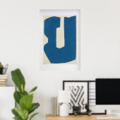 Serge Poliakoff Komposition Abstrakt 1965 Poster (Heimbüro)