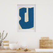 Serge Poliakoff Komposition Abstrakt 1965 Poster (Küche)