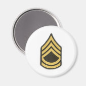 SERGEANT 1. KLASSE E-7 MAGNET (Vorderseite/Rückseite)