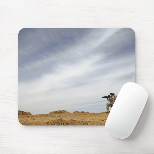 Sergeant bietet Sicherheit Mousepad (Mit Mouse)
