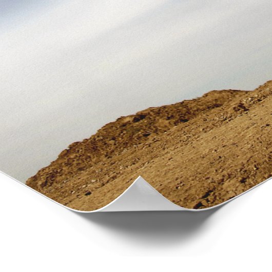 Sergeant bietet Sicherheit Poster (Ecke)