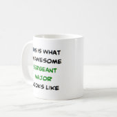 Sergeant Dur, phantastisch Kaffeetasse (Vorderseite Links)