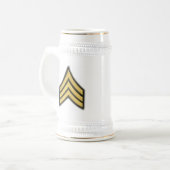 SERGEANT E-5 BIERGLAS (Vorderseite Links)