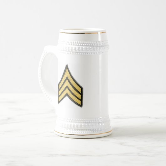 SERGEANT E-5 BIERGLAS (Vorderseite Links)