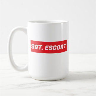 Sergeant Escort Kaffeetasse