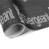 Sergeant Extraordinaire Geschenkpapier (Rolleneckpunkt)