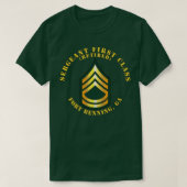 Sergeant First Class S Remüde Fort Benning GA T-Shirt (Design vorne)