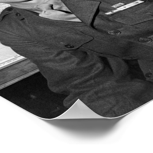 Sergeant John Basilone - Zweiter Weltkrieg - 1943 Poster (Ecke)