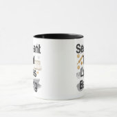 Sergeant Lieben Backen Tasse (Zentrum)