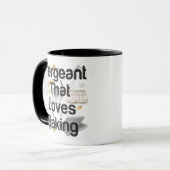 Sergeant Lieben Backen Tasse (Vorderseite Links)