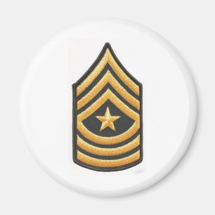 SERGEANT MAJOR E-9 MAGNET
