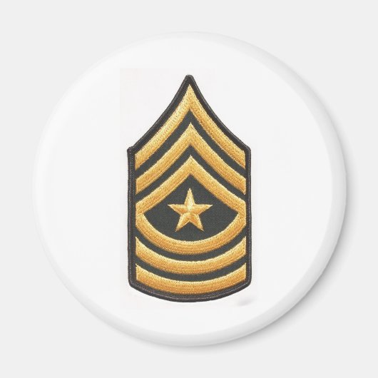 SERGEANT MAJOR E-9 MAGNET (Vorne)