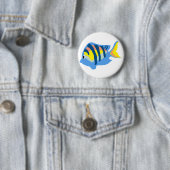 Sergeant Majorfischknopf Button (Beispiel)