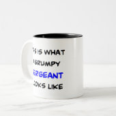Sergeant, mürrisch zweifarbige tasse (Vorderseite Links)