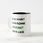 Sergeant, phantastisch zweifarbige tasse (Vorderseite Links)