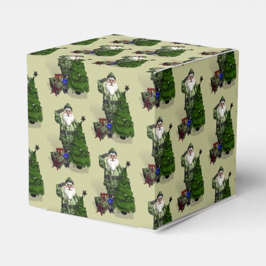 Sergeant Santa Claus Geschenkschachtel (Rückseite)