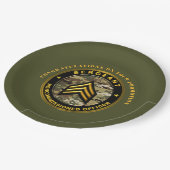 Sergeant Werbeaktion Pappteller (Schrägansicht)