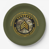 Sergeant Werbeaktion Pappteller (Vorderseite)