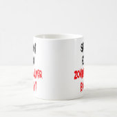 Sergeant Zombie Joke Kaffeetasse (Mittel)