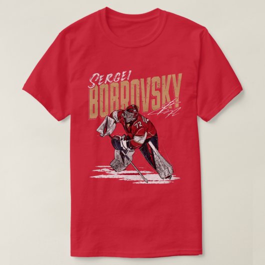 Sergei Bobrovsky Chisel T-Shirt (Design vorne)