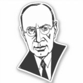 Sergei Prokofiev Aufkleber (Vorderseite)