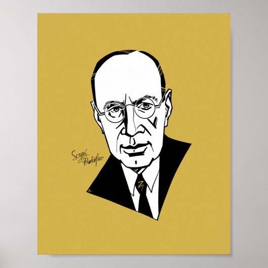Sergei Prokofiev Poster (Vorne)
