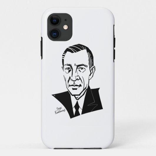 Sergei Rachmaninoff Case-Mate iPhone Hülle (Rückseite)