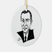 Sergei Rachmaninoff Keramik Ornament (Rechts)