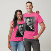 Sergei Rachmaninoff Komponistenportrait mit Autogr T-Shirt (Unisex)
