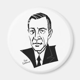 Sergei Rachmaninoff Magnet