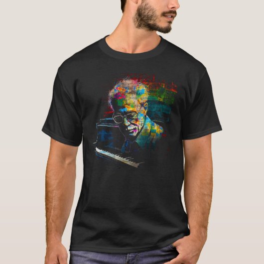 Sergei Rachmaninoff Music Piano T-Shirt (Vorderseite)