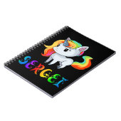 Sergei Unicorn Notizblock (Linke Seite)