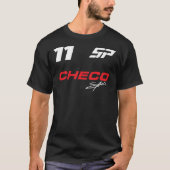 Sergio Perez - Mexiko Custom Signed Classic T-Shi T-Shirt (Vorderseite)