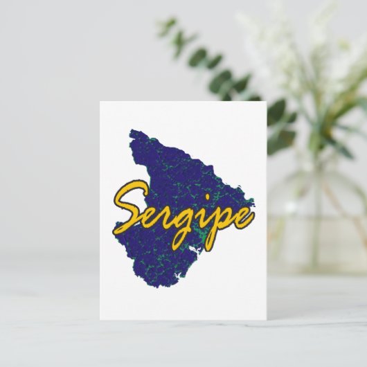 Sergipe Postkarte (Stehend Vorderseite)