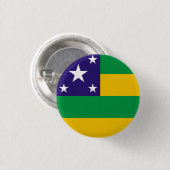 Sergipe, Schaltfläche "Brasilianische Staatsflagge Button (Vorne & Hinten)
