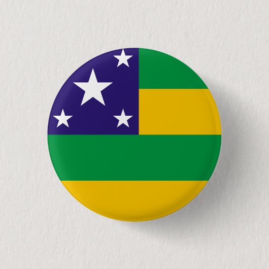 Sergipe, Schaltfläche "Brasilianische Staatsflagge Button (Vorderseite)