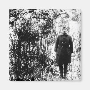 Sergt. Alvin C. York, 328. Infantry_War Bild Magnet