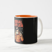 Serial Chiller Zweifarbige Tasse (VorderseiteRechts)